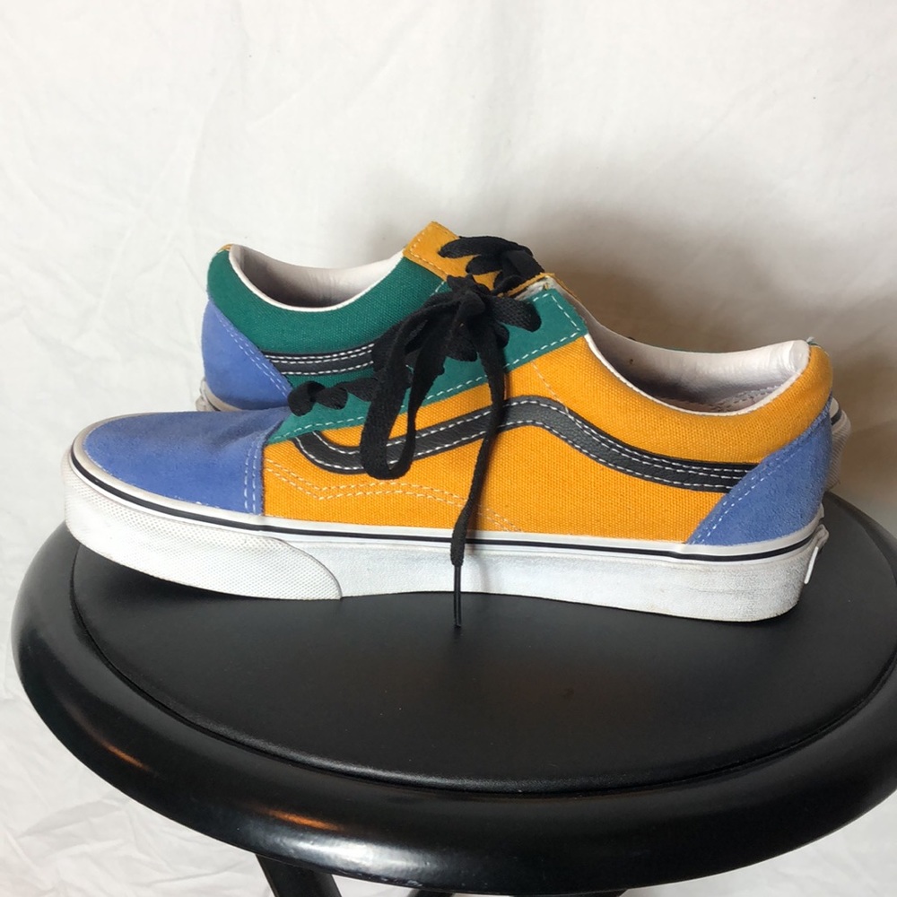 NWOT Multicolor Vans - Picture 9 of 10
